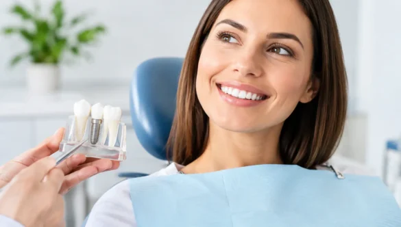 Kujdes pas implantit dentar për shërim të qetë