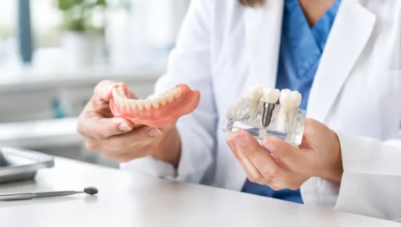 Protezë e lëvizshme apo implant – çfarë zgjidhni?