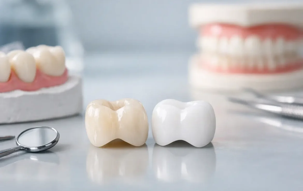 Kurora porcelani apo zirkoni: cila ju përshtatet?
